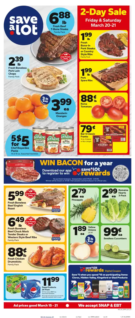 Save a Lot catalogue in Norcross GA | Offers for bargain hunters | 2026-03-15T00:00:00.000Z - 2026-03-21T00:00:00.000Z