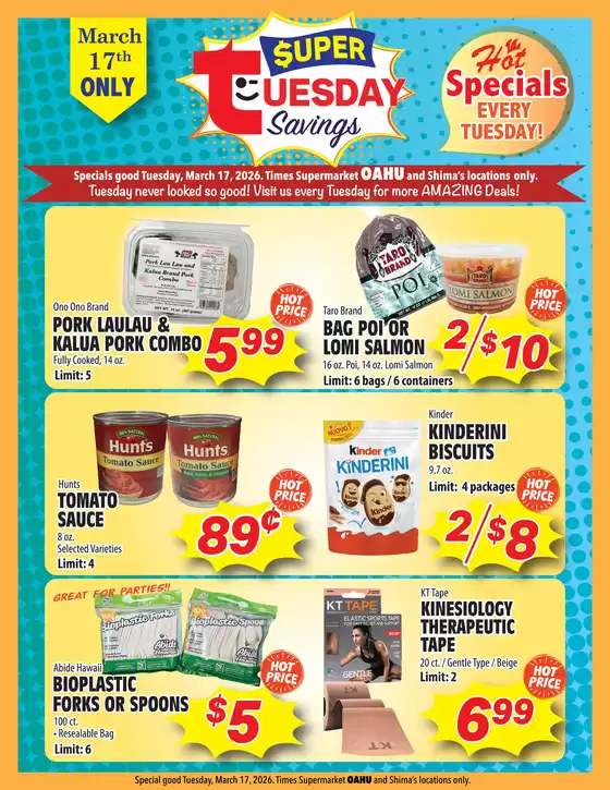 Times Supermarkets catalogue in Forest Park GA | Super Tuesday Savings | 2026-03-17T00:00:00.000Z - 2026-03-17T00:00:00.000Z