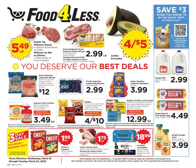 Food 4 Less catalogue in Hawaiian Gardens CA | Special offers for you | 2026-03-18T00:00:00.000Z - 2026-03-24T00:00:00.000Z