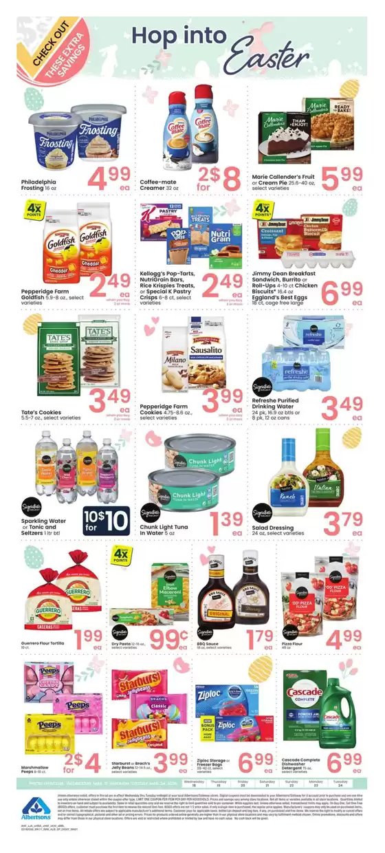 Albertsons catalogue in Reading PA | Current bargains and offers | 2026-03-18T00:00:00.000Z - 2026-03-24T00:00:00.000Z