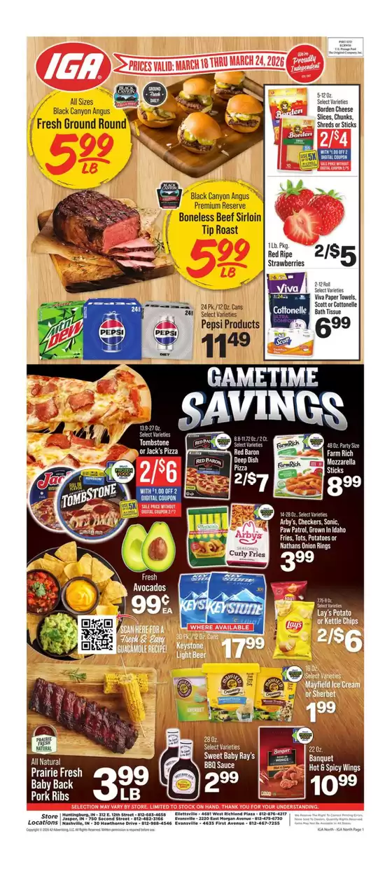 IGA catalogue in Irving TX | Top deals for all customers | 2026-03-18T00:00:00.000Z - 2026-03-24T00:00:00.000Z