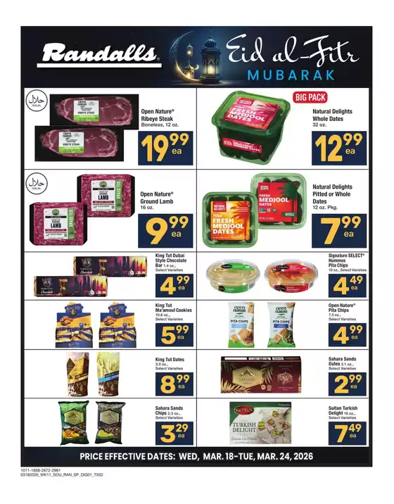 Randalls catalogue in Irving TX | Randalls - SP | 2026-03-18T00:00:00.000Z - 2026-03-24T00:00:00.000Z