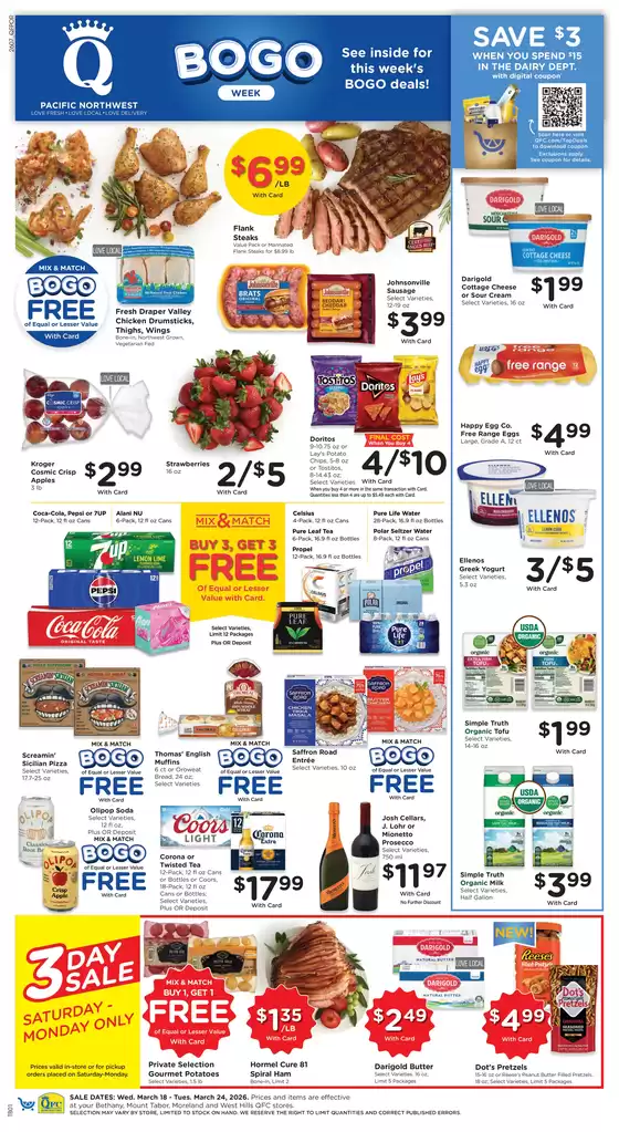 QFC catalogue in Fremont CA | Top offers for smart savers | 2026-03-18T00:00:00.000Z - 2026-03-24T00:00:00.000Z