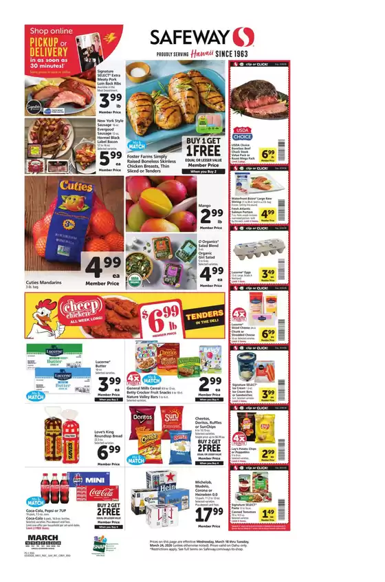 Safeway catalogue in Fremont CA | Discover attractive offers | 2026-03-18T00:00:00.000Z - 2026-03-24T00:00:00.000Z