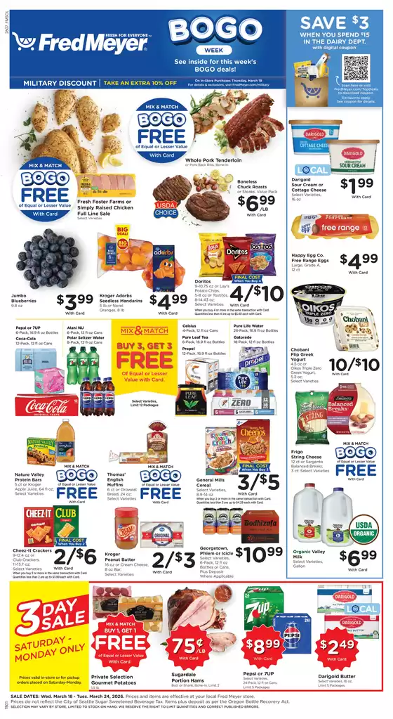 Fred Meyer catalogue in King Of Prussia PA | Our best bargains | 2026-03-18T00:00:00.000Z - 2026-03-24T00:00:00.000Z