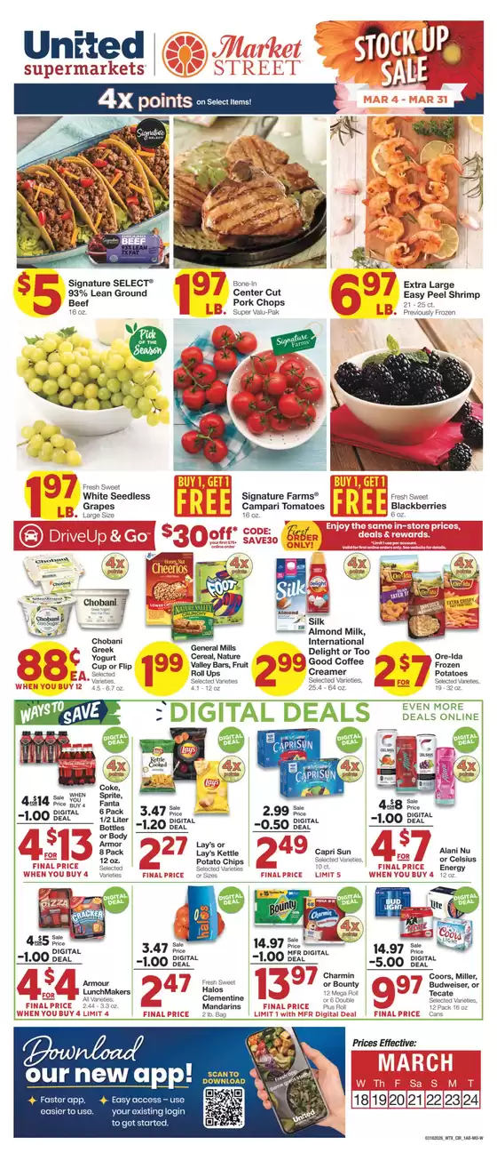 United Supermarkets catalogue in Franklin Park IL | Discounts and promotions | 2026-03-17T00:00:00.000Z - 2026-03-24T00:00:00.000Z