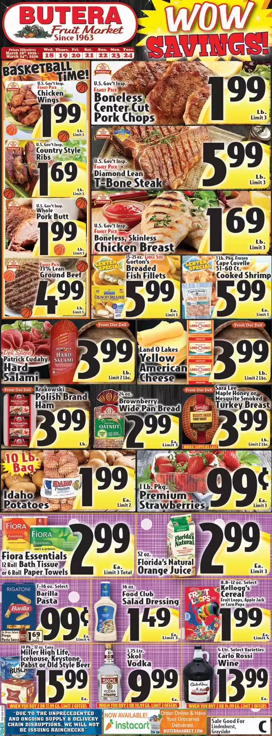 Butera catalogue in Norridge IL | Top offers for smart savers | 2026-03-18T00:00:00.000Z - 2026-03-24T00:00:00.000Z