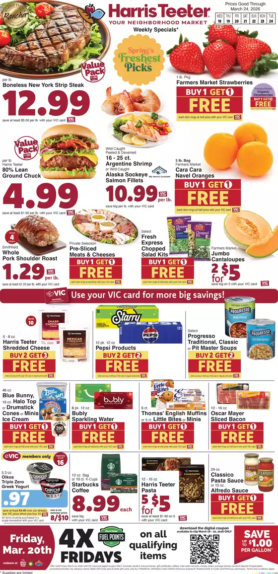 Harris Teeter catalogue in Virginia Beach VA | Wide range of offers | 2026-03-18T00:00:00.000Z - 2026-03-24T00:00:00.000Z