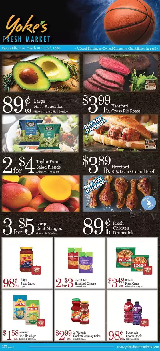 Yoke's Fresh Market  catalogue in Pooler GA | Attractive special offers for everyone | 2026-03-18T00:00:00.000Z - 2026-03-24T00:00:00.000Z
