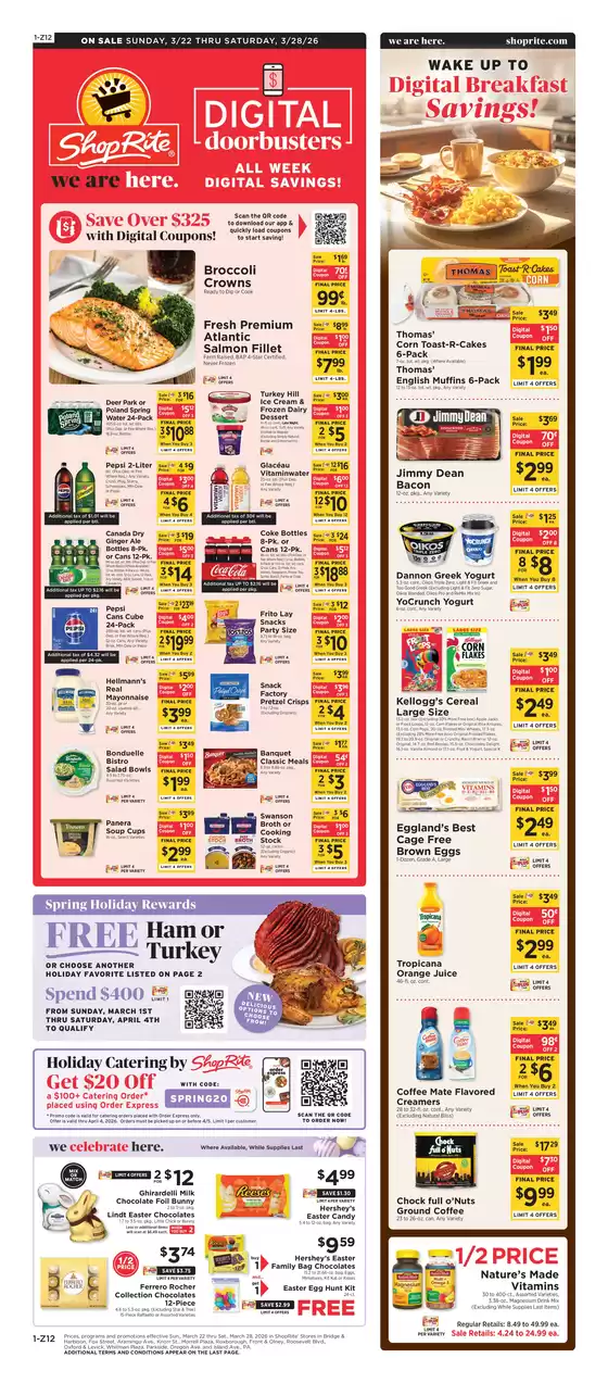 ShopRite catalogue in North Easton MA | New offers to discover | 2026-03-19T00:00:00.000Z - 2026-03-28T00:00:00.000Z