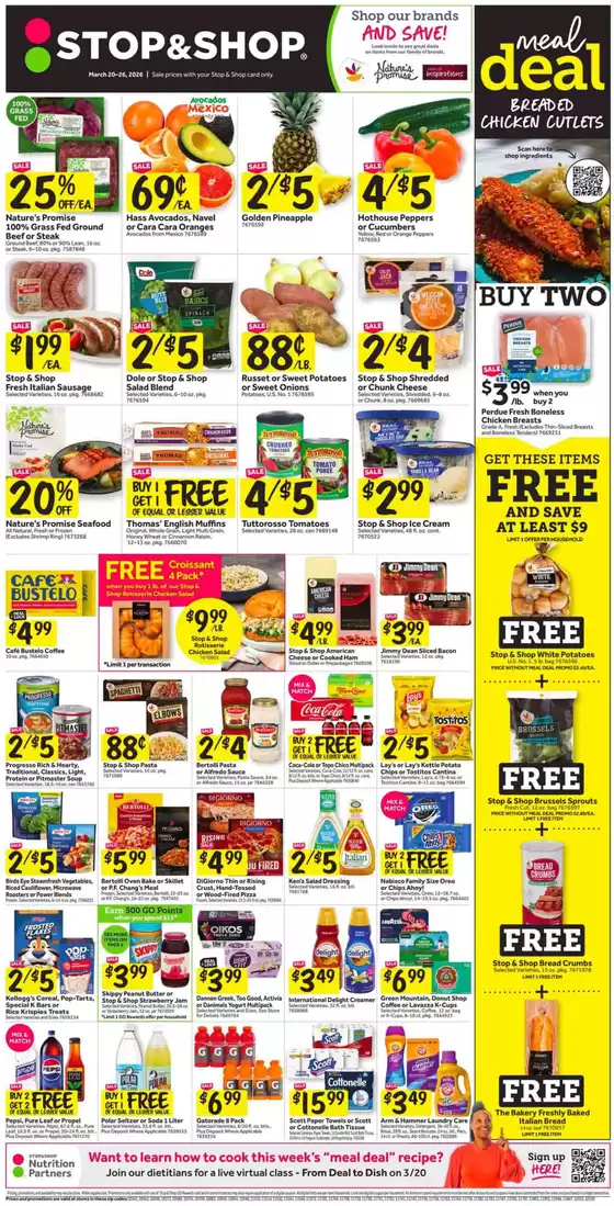 Stop&Shop catalogue in Tucson AZ | Save now with our deals | 2026-03-20T00:00:00.000Z - 2026-03-26T00:00:00.000Z