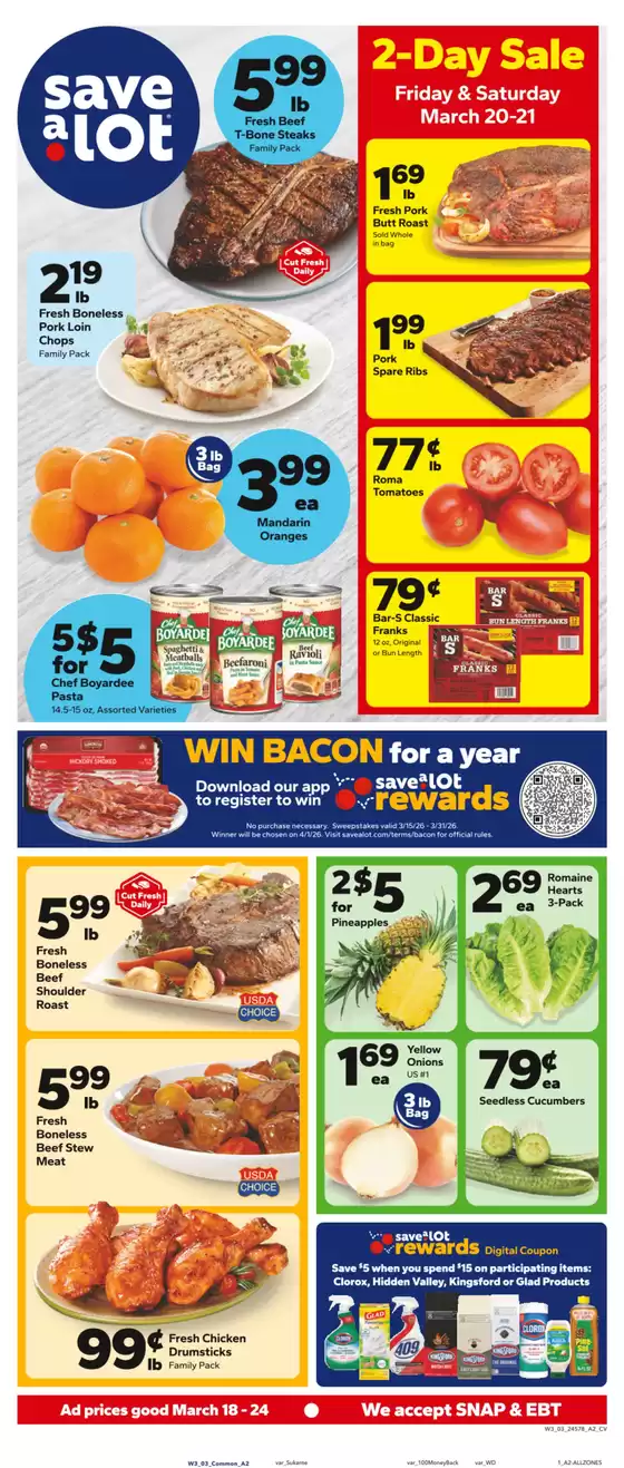 Save a Lot catalogue in Anaheim CA | Discounts and promotions | 2026-03-18T00:00:00.000Z - 2026-03-24T00:00:00.000Z