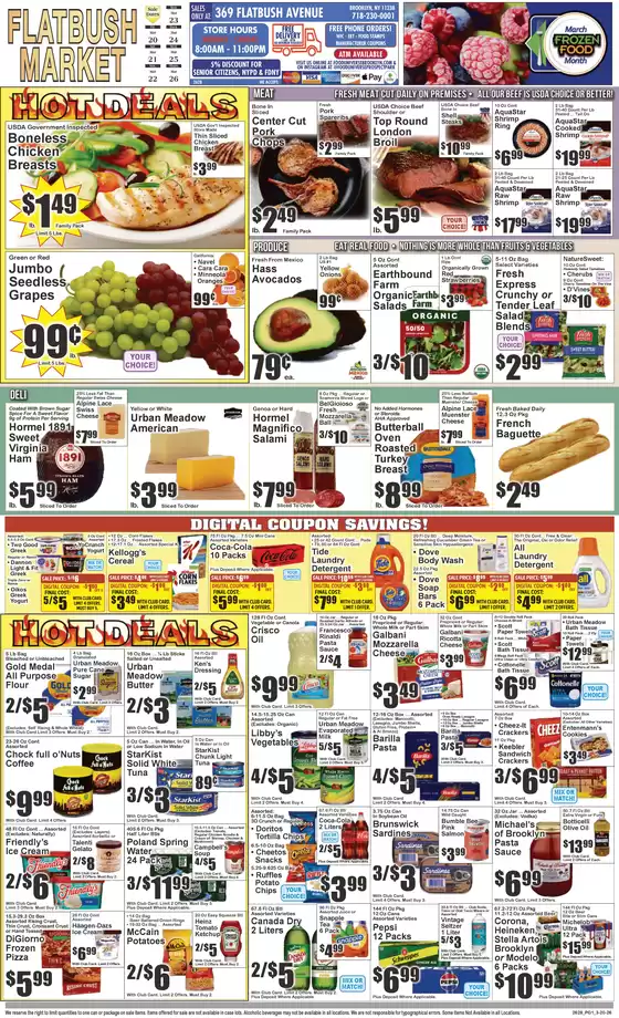 Food Universe catalogue in Copiague NY | New offers to discover | 2026-03-23T00:00:00.000Z - 2026-03-29T00:00:00.000Z