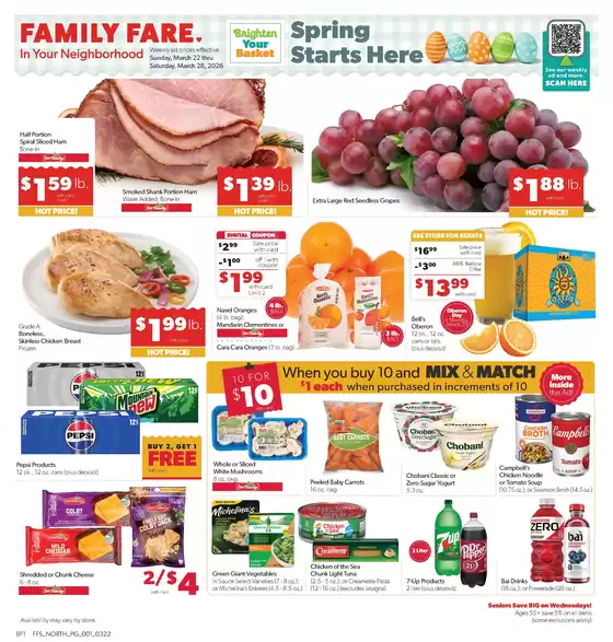 Family Fare catalogue in Buffalo Grove IL | Special offers for you | 2026-03-20T00:00:00.000Z - 2026-03-21T00:00:00.000Z