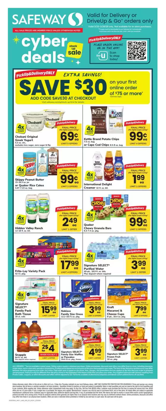 Safeway catalogue in Grand Prairie TX | Safeway - Eastern - SP | 2026-03-20T00:00:00.000Z - 2026-03-26T00:00:00.000Z