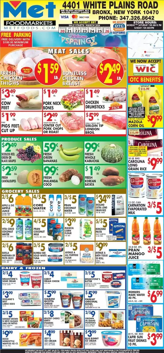 Met Foodmarkets catalogue in Mount Holly NJ | Current bargains and offers | 2026-03-20T00:00:00.000Z - 2026-03-26T00:00:00.000Z
