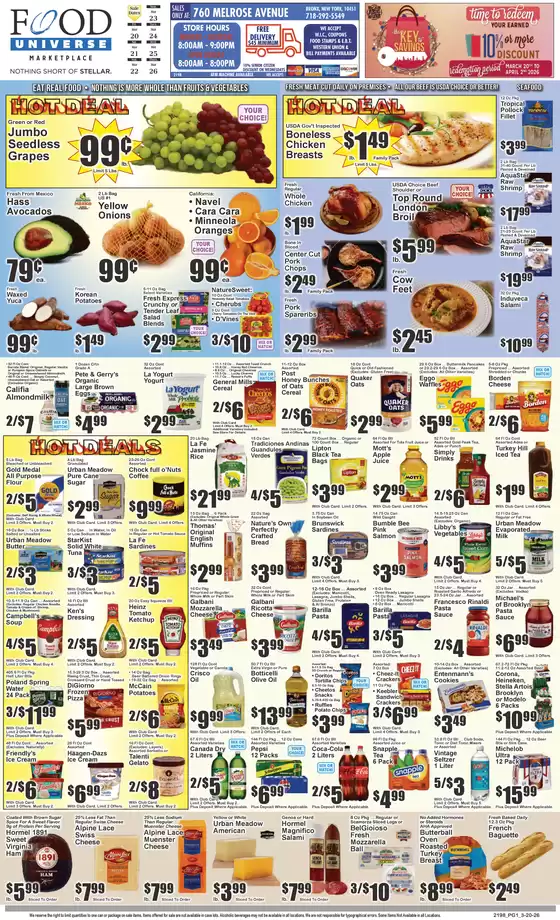 Key Food catalogue in Mount Vernon NY | Great discounts on selected products | 2026-03-20T00:00:00.000Z - 2026-04-02T00:00:00.000Z