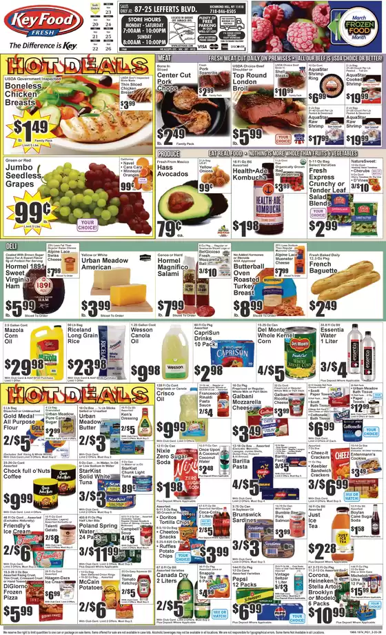 Key Food catalogue in Cambria Heights NY | Exclusive deals for our customers | 2026-03-23T00:00:00.000Z - 2026-03-26T00:00:00.000Z