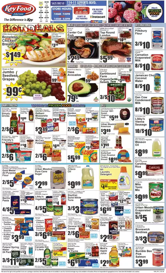 Key Food catalogue in Rock Hill NY | Great discounts on selected products | 2026-03-23T00:00:00.000Z - 2026-03-26T00:00:00.000Z