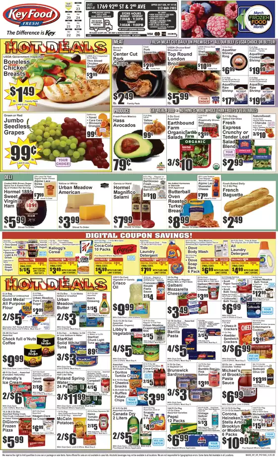 Key Food catalogue in Mount Vernon NY | Special offers for you | 2026-03-20T00:00:00.000Z - 2026-03-26T00:00:00.000Z
