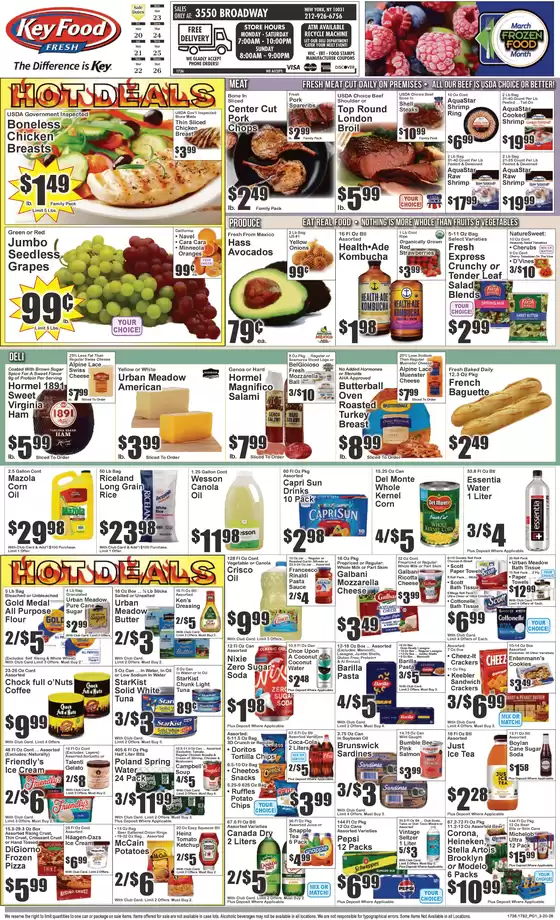 Key Food catalogue in Paramus NJ | Save now with our deals | 2026-03-23T00:00:00.000Z - 2026-03-26T00:00:00.000Z