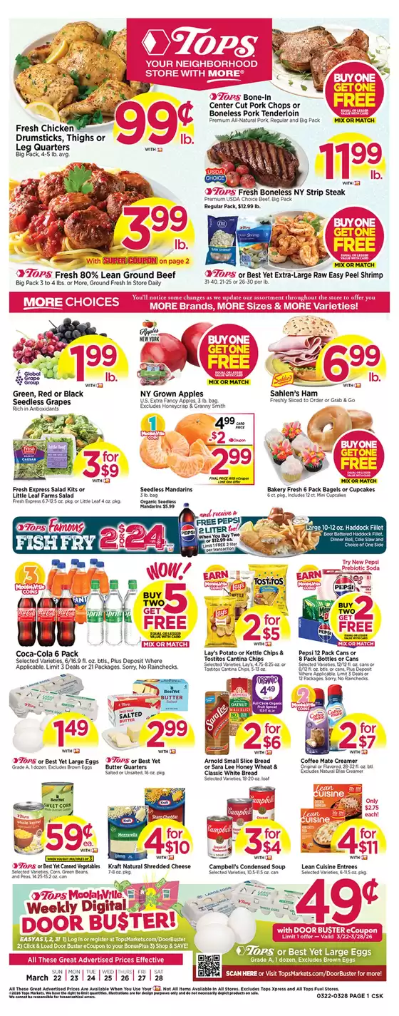 Tops catalogue in Rome NY | Wide range of offers | 2026-03-22T00:00:00.000Z - 2026-03-28T00:00:00.000Z