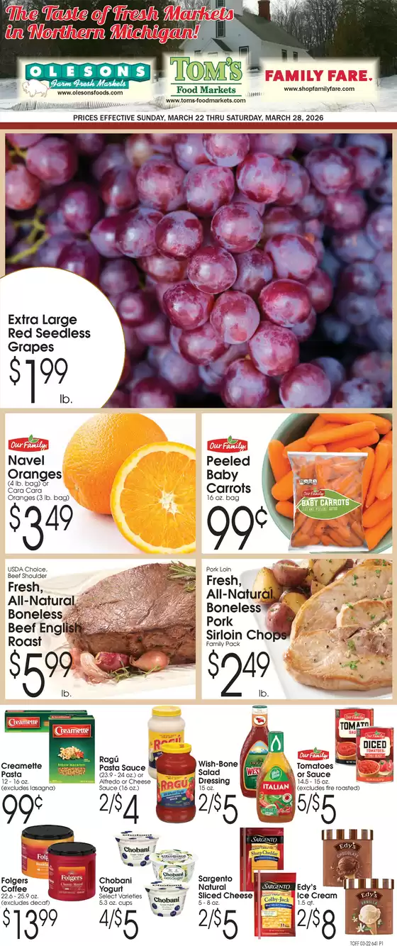 Family Fare catalogue in Ashland NE | Our best offers for you | 2026-03-22T00:00:00.000Z - 2026-03-28T00:00:00.000Z