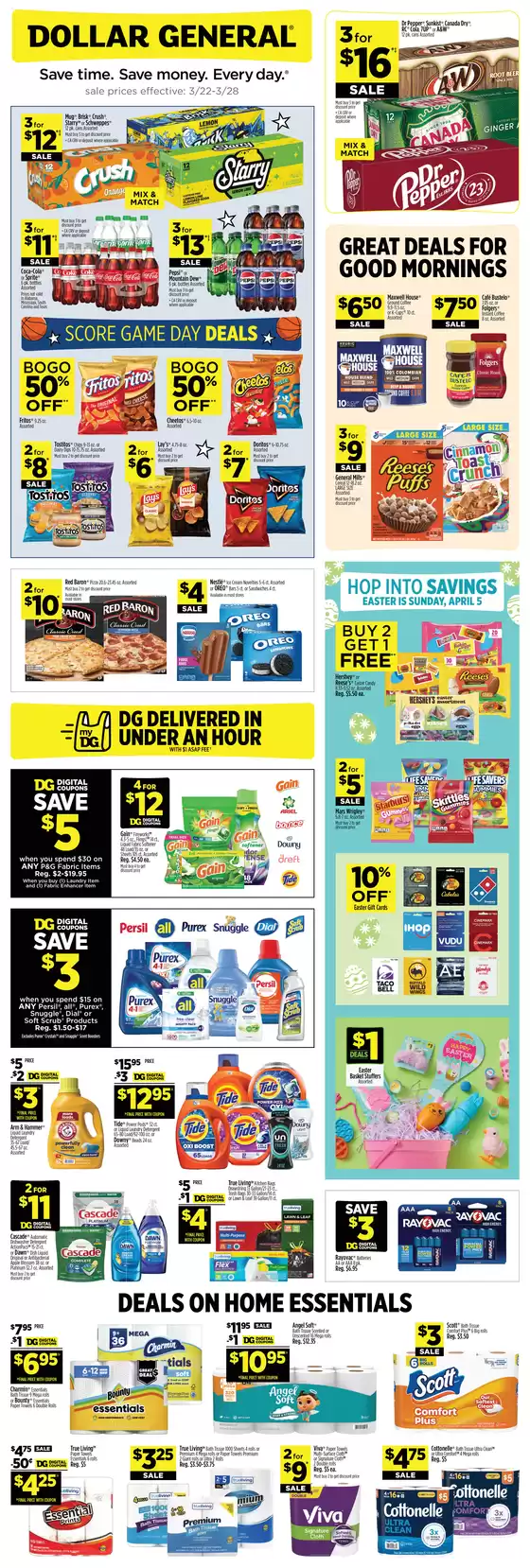Dollar General catalogue in Independence WV | Current deals and offers | 2026-03-22T00:00:00.000Z - 2026-03-28T00:00:00.000Z