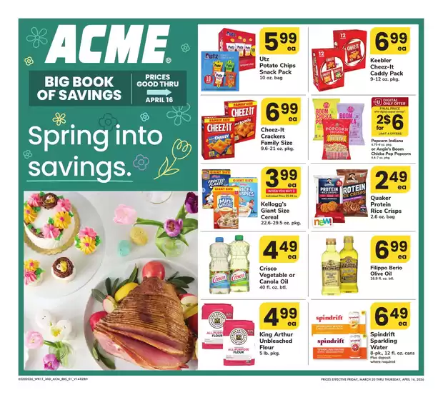 ACME catalogue in New York | Acme Markets - BBS | 2026-03-20T00:00:00.000Z - 2026-04-16T00:00:00.000Z