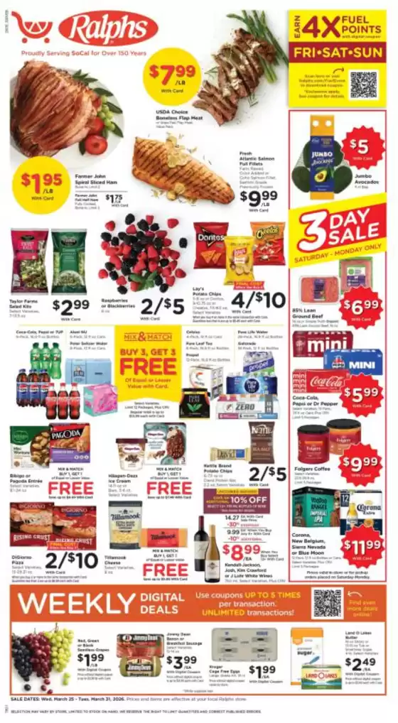 Ralphs catalogue in Lake Elsinore CA | Top deals and discounts | 2026-03-25T00:00:00.000Z - 2026-04-01T00:00:00.000Z
