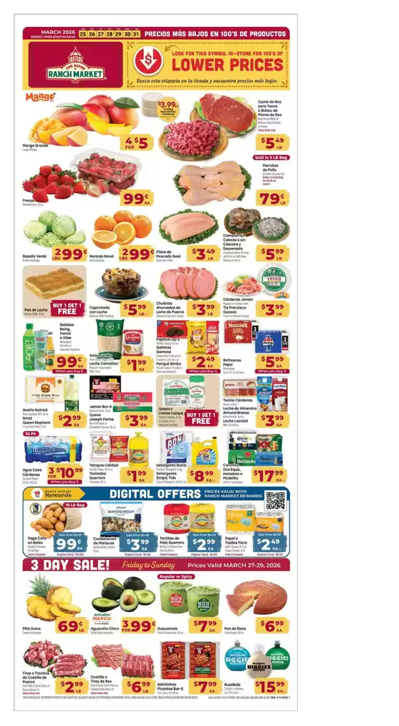 Los Altos Ranch Market catalogue in Chandler AZ | Current bargains and offers | 2026-03-25T00:00:00.000Z - 2026-03-31T00:00:00.000Z