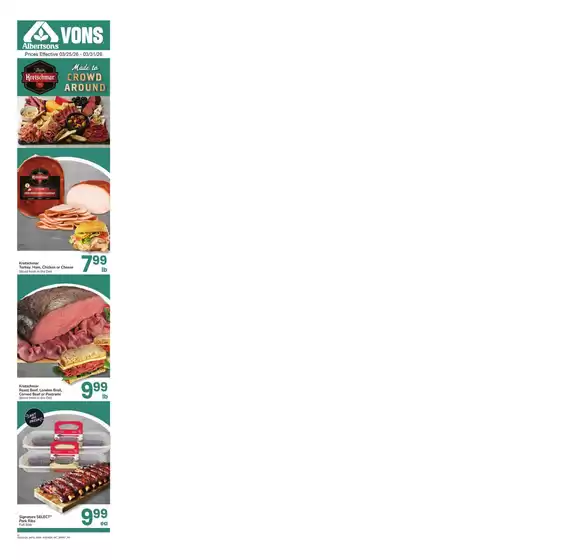 Vons catalogue in Las Vegas NV | Weekly Ad - Southwest | 2026-03-25T00:00:00.000Z - 2026-03-31T00:00:00.000Z