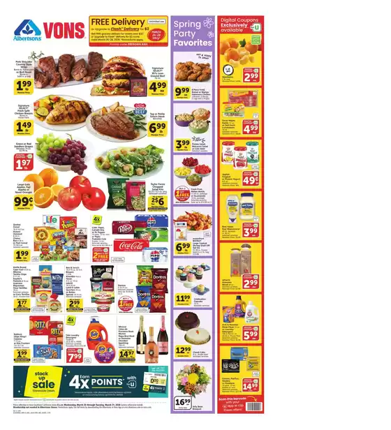 Albertsons catalogue in Torrance CA | Current special promotions | 2026-03-25T00:00:00.000Z - 2026-03-31T00:00:00.000Z