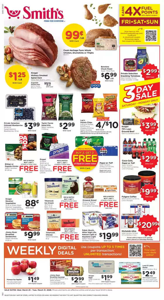 Smith's catalogue in Las Vegas NV | Top offers for smart savers | 2026-03-25T00:00:00.000Z - 2026-03-31T00:00:00.000Z