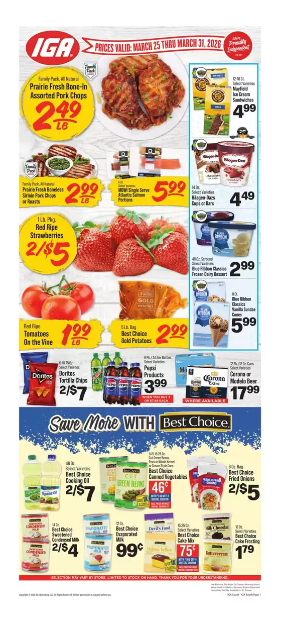 IGA catalogue in Jacksonville FL | Exclusive deals and bargains | 2026-03-25T00:00:00.000Z - 2026-03-31T00:00:00.000Z
