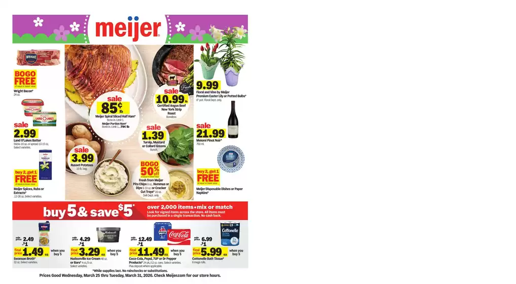 Meijer catalogue in Macomb MI | Great discounts on selected products | 2026-03-25T00:00:00.000Z - 2026-03-31T00:00:00.000Z