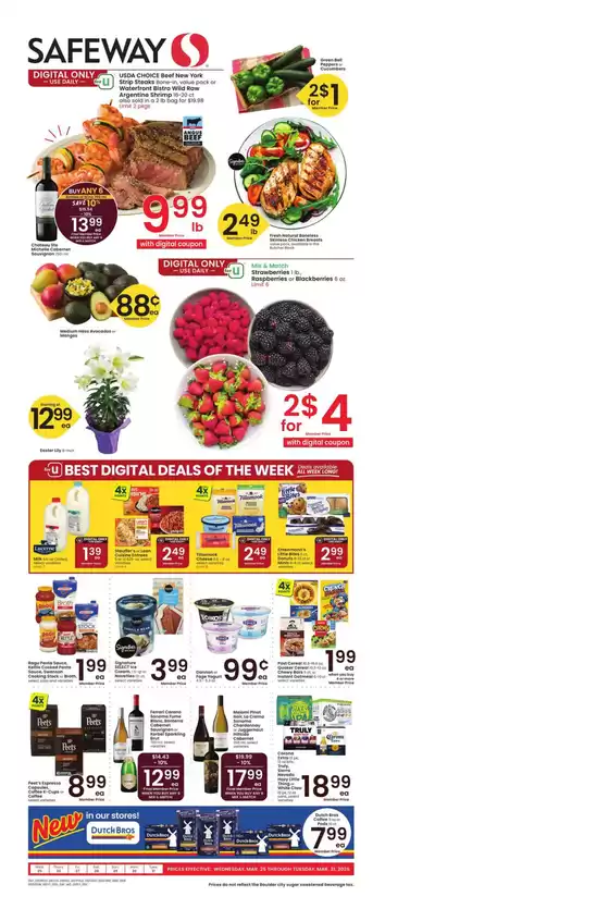 Safeway catalogue in Littleton CO | Current special promotions | 2026-03-25T00:00:00.000Z - 2026-03-31T00:00:00.000Z
