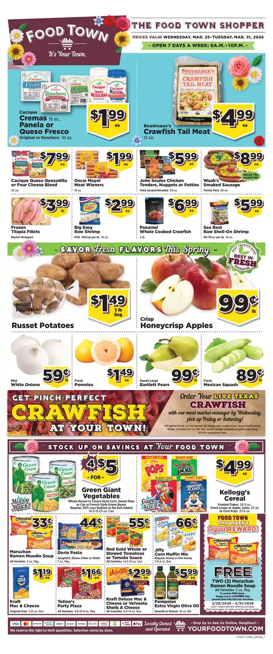 Food Town catalogue in Katy TX | FoodTownAdCircular | 2026-03-25T00:00:00.000Z - 2026-03-31T00:00:00.000Z
