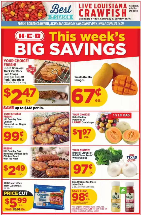 H-E-B catalogue | Weekly Ads H-E-B | 2026-03-25T00:00:00.000Z - 2026-04-08T00:00:00.000Z