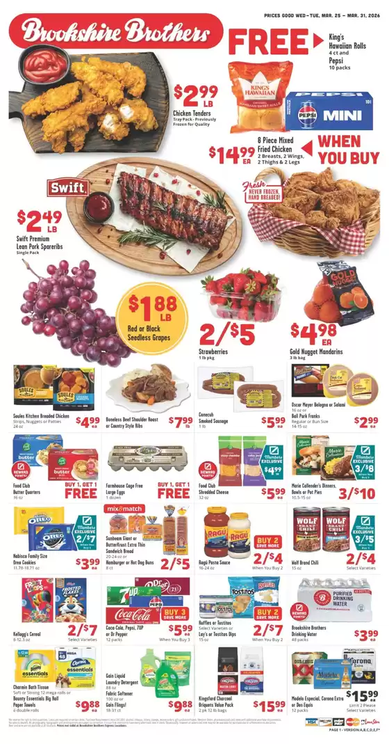 Brookshire Brothers catalogue | Exclusive deals for our customers | 2026-03-25T00:00:00.000Z - 2026-03-31T00:00:00.000Z