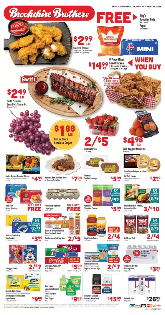 Brookshire Brothers catalogue | Brookshire Brothers weekly ad | 2026-03-25T00:00:00.000Z - 2026-03-31T00:00:00.000Z