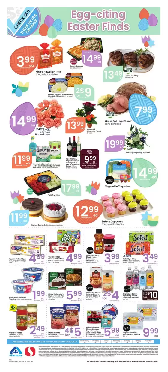 Safeway catalogue in Rapid City SD | Top offers for all bargain hunters | 2026-03-25T00:00:00.000Z - 2026-03-31T00:00:00.000Z