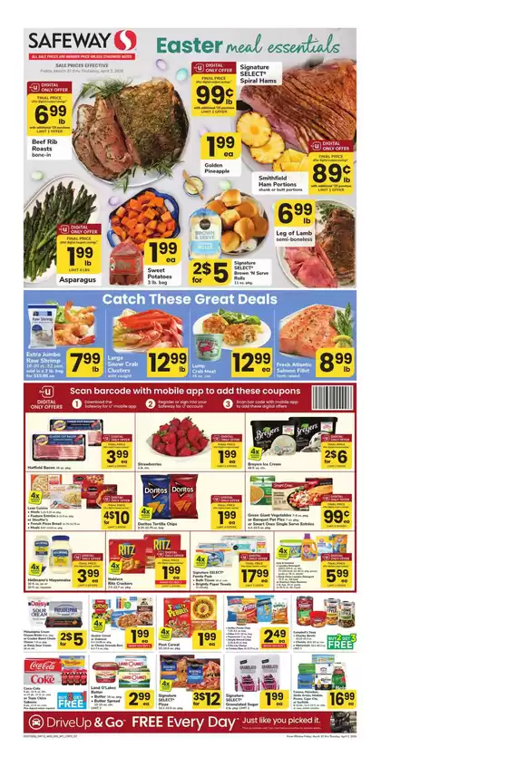 Safeway catalogue in Largo MD | Top deals for all customers | 2026-03-27T00:00:00.000Z - 2026-04-02T00:00:00.000Z