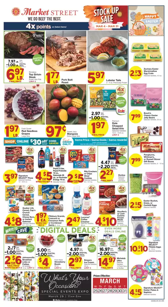 Market Street catalogue in Denton TX | Our best offers for you | 2026-03-24T00:00:00.000Z - 2026-03-31T00:00:00.000Z