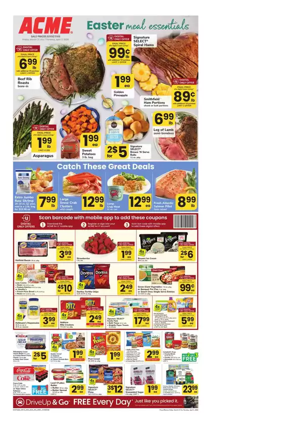 ACME catalogue in Newark NJ | Weekly Ad | 2026-03-27T00:00:00.000Z - 2026-04-02T00:00:00.000Z