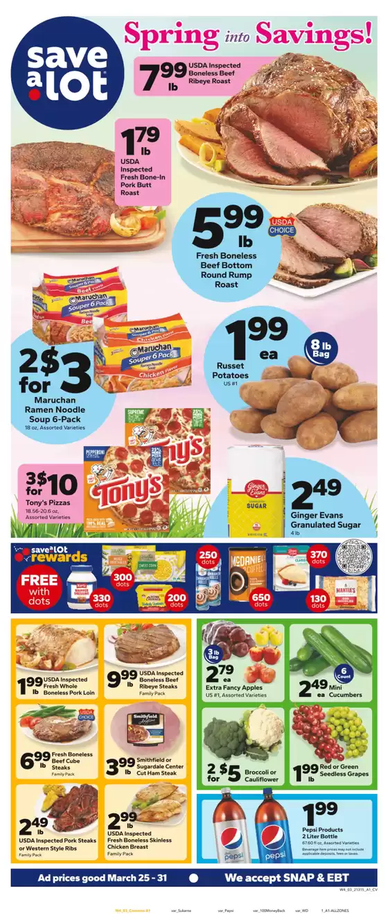 Save a Lot catalogue in Ferguson MO | Offers for bargain hunters | 2026-03-25T00:00:00.000Z - 2026-03-31T00:00:00.000Z