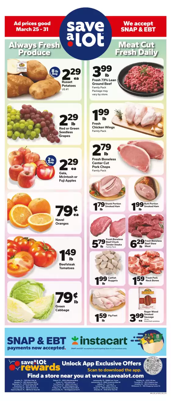 Save a Lot catalogue in Ferguson MO | Exclusive bargains | 2026-03-25T00:00:00.000Z - 2026-03-31T00:00:00.000Z