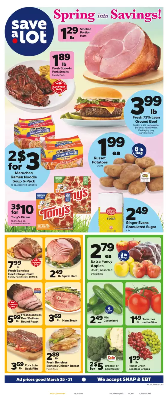 Save a Lot catalogue in Ferguson MO | Current special promotions | 2026-03-25T00:00:00.000Z - 2026-03-31T00:00:00.000Z