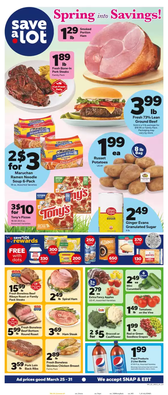 Save a Lot catalogue in Ferguson MO | Current bargains and offers | 2026-03-25T00:00:00.000Z - 2026-03-31T00:00:00.000Z