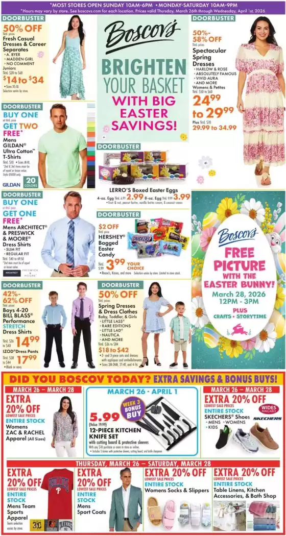 Boscov's catalogue in Media PA | Save now with our deals | 2026-03-26T00:00:00.000Z - 2026-04-01T00:00:00.000Z
